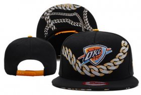 Wholesale Cheap NBA Oklahoma City Thunder Snapback Ajustable Cap Hat XDF 007