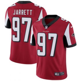Wholesale Cheap Nike Falcons #97 Grady Jarrett Red Team Color Men\'s Stitched NFL Vapor Untouchable Limited Jersey
