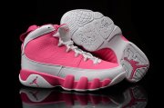 Wholesale Cheap Women's Air Jordan 9 Shoes Pink/white
