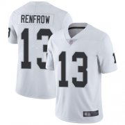Wholesale Cheap Nike Raiders #13 Hunter Renfrow White Men's Stitched NFL Vapor Untouchable Limited Jersey