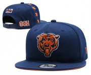 Wholesale Cheap Bears Team Logo Navy 2019 Draft Adjustable Hat YD