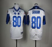 Wholesale Cheap Saints #80 Jimmy Graham White 2012 Pro Bowl Stitched NFL Jersey