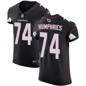 Wholesale Cheap Nike Cardinals #74 D.J. Humphries Black Alternate Men\'s Stitched NFL Vapor Untouchable Elite Jersey