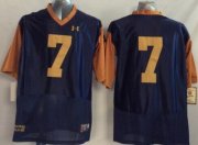 Wholesale Cheap Notre Dame Fighting Irish #7 William Fuller 2014 Blue With Yellow Jersey