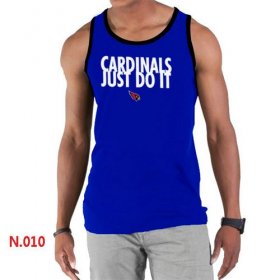 Wholesale Cheap Men\'s Nike NFL Arizona Cardinals Sideline Legend Authentic Logo Tank Top Blue