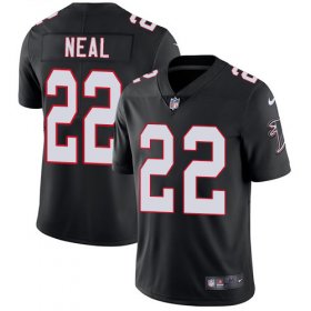 Wholesale Cheap Nike Falcons #22 Keanu Neal Black Alternate Men\'s Stitched NFL Vapor Untouchable Limited Jersey