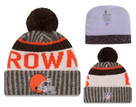 Wholesale Cheap NFL Cleverland Browns Logo Stitched Knit Beanies 001