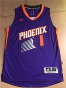 Wholesale Cheap Men's Phoenix Suns Booker adidas Purple Road Replica Jersey