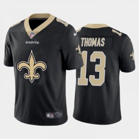 Wholesale Cheap New Orleans Saints #13 Michael Thomas Black Men\'s Nike Big Team Logo Vapor Limited NFL Jersey