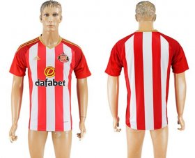 Wholesale Cheap Sunderland Blank Home Soccer Club Jersey