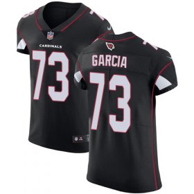 Wholesale Cheap Nike Cardinals #73 Max Garcia Black Alternate Men\'s Stitched NFL New Elite Jersey