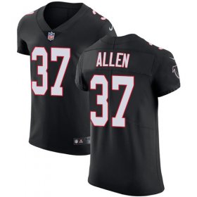 Wholesale Cheap Nike Falcons #37 Ricardo Allen Black Alternate Men\'s Stitched NFL Vapor Untouchable Elite Jersey