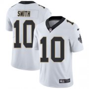 Wholesale Cheap Nike Saints #10 Tre'Quan Smith White Youth Stitched NFL Vapor Untouchable Limited Jersey