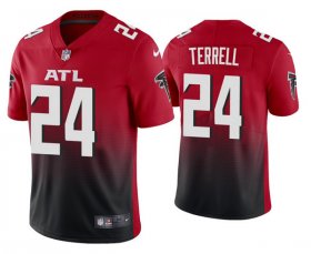Cheap Men\'s Atlanta Falcons #24 A.J. Terrell 2020 Red 2nd Alternate Vapor Limited NFL Stitched NFL Jersey