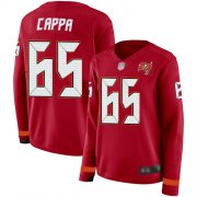Wholesale Cheap Nike Buccaneers #65 Alex Cappa Red Team Color Women's Stitched NFL Limited Therma Long Sleeve Jersey