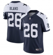 Cheap Men's Dallas Cowboys #26 DaRon Bland Navy Thanksgiving Vapor Limited Stitched Jersey