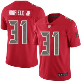 Wholesale Cheap Nike Buccaneers #31 Antoine Winfield Jr. Red Men\'s Stitched NFL Limited Rush Jersey