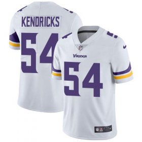 Wholesale Cheap Nike Vikings #54 Eric Kendricks White Men\'s Stitched NFL Vapor Untouchable Limited Jersey