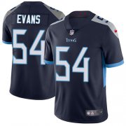 Wholesale Cheap Nike Titans #54 Rashaan Evans Navy Blue Team Color Men's Stitched NFL Vapor Untouchable Limited Jersey