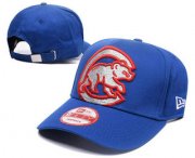 Wholesale Cheap MLB Chicago Cubs Snapback Ajustable Cap Hat GS 4