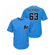 Wholesale Cheap marlins #63 Trevor Richards Blue Alternate 2019 Cool Base Stitched MLB Jersey