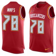Wholesale Cheap Nike Buccaneers #78 Tristan Wirfs Red Team Color Men's Stitched NFL Limited Tank Top Jersey