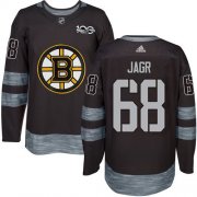 Wholesale Cheap Adidas Bruins #68 Jaromir Jagr Black 1917-2017 100th Anniversary Stitched NHL Jersey