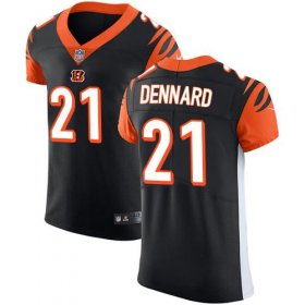 Wholesale Cheap Nike Bengals #21 Darqueze Dennard Black Team Color Men\'s Stitched NFL Vapor Untouchable Elite Jersey