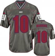 Wholesale Cheap Nike Giants #10 Eli Manning Grey Men's Stitched NFL Elite Vapor Jersey