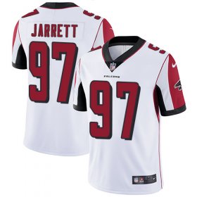 Wholesale Cheap Nike Falcons #97 Grady Jarrett White Men\'s Stitched NFL Vapor Untouchable Limited Jersey