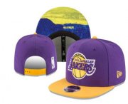 Wholesale Cheap Los Angeles Lakers Snapback Ajustable Cap Hat YD 11