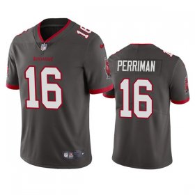 Wholesale Cheap Men\'s Tampa Bay Buccaneers #16 Breshad Perriman Grey Vapor Untouchable Limited Stitched Jersey