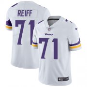 Wholesale Cheap Nike Vikings #71 Riley Reiff White Men's Stitched NFL Vapor Untouchable Limited Jersey