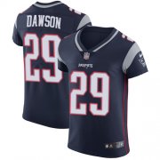 Wholesale Cheap Nike Patriots #29 Duke Dawson Navy Blue Team Color Men's Stitched NFL Vapor Untouchable Elite Jersey