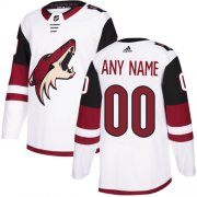 Wholesale Cheap Men's Adidas Coyotes Personalized Authentic White Road NHL Jersey