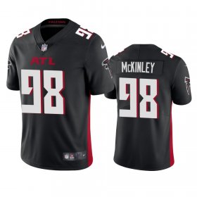 Wholesale Cheap Atlanta Falcons #98 Takkarist Mckinley Men\'s Nike Black 2020 Vapor Untouchable Limited NFL Jersey