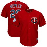 Wholesale Cheap Twins #26 Max Kepler Red 2019 Spring Training Cool Base Stitched MLB Jersey