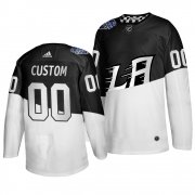 Wholesale Cheap Adidas Los Angeles Kings Custom Men's 2020 Stadium Series White Black Stitched NHL Jersey