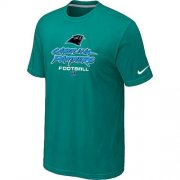 Wholesale Cheap Nike Carolina Panthers Critical Victory NFL T-Shirt Teal Green
