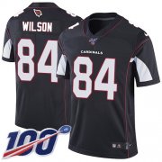 Wholesale Cheap Nike Cardinals #84 Caleb Wilson Black Alternate Men's Stitched NFL 100th Season Vapor Limited Jersey
