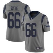 Wholesale Cheap Nike Rams #66 Austin Blythe Gray Youth Stitched NFL Limited Inverted Legend Jersey