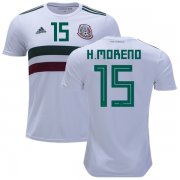 Wholesale Cheap Mexico #15 H.Moreno Away Kid Soccer Country Jersey