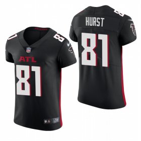 Cheap Atlanta Falcons #81 Hayden Hurst Nike Men\'s Black Team Color Men\'s Stitched NFL 2020 Vapor Untouchable Elite Jersey