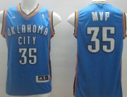 Wholesale Cheap Oklahoma City Thunder #35 MVP Blue Swingman Jersey
