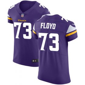 Wholesale Cheap Nike Vikings #73 Sharrif Floyd Purple Team Color Men\'s Stitched NFL Vapor Untouchable Elite Jersey