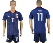 Wholesale Cheap Japan #11 Kubo Home Soccer Country Jersey