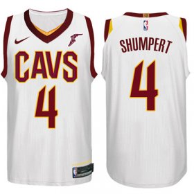 Wholesale Cheap Nike NBA Cleveland Cavaliers #4 Iman Shumpert Jersey 2017-18 New Season White Jersey