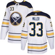 Wholesale Cheap Adidas Sabres #33 Colin Miller White Road Authentic Stitched NHL Jersey