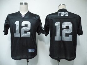 Wholesale Cheap Raiders #12 Jacoby Ford Black Stitched NFL Jersey
