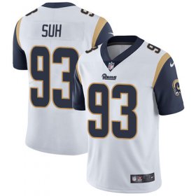 Wholesale Cheap Nike Rams #93 Ndamukong Suh White Youth Stitched NFL Vapor Untouchable Limited Jersey